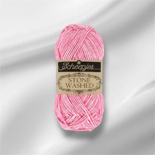 Nieuwe bollen scheepjes stonewashed katoen kleur 836, Hobby en Vrije tijd, Breien en Haken, Nieuw, Breien of Haken, Wol of Garen