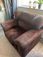 Bruine Fauteuil - Comfortabel en Stijlvol, Huis en Inrichting, Fauteuils, Ophalen, Zo goed als nieuw, Stof, 75 tot 100 cm
