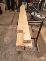 6 x houten geschaafde balken  9 x 4.5, Ophalen, Gebruikt, 250 cm of meer, Balken