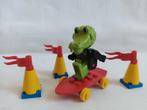 Lego Fabuland 3721 Clive Crocodile Krokodil op skateboard, Kinderen en Baby's, Speelgoed | Duplo en Lego, Ophalen of Verzenden