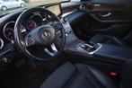 Mercedes-Benz C-klasse 180 Prestige Aut. | AMG-Pakket | Pano, Auto's, Automaat, Leder en Stof, Zwart, 1595 cc