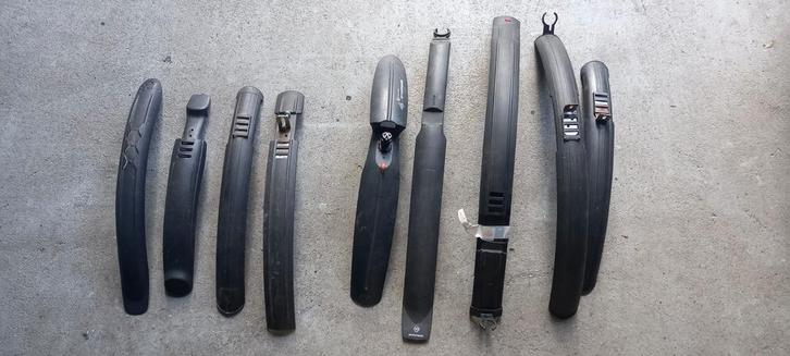 Mountainbike spatborden 26 inch 28 inch, Fietsen en Brommers, Fietsaccessoires | Overige Fietsaccessoires, Zo goed als nieuw, Ophalen of Verzenden