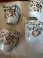 4 Curiosa Brocante Duitsen kopjes/mokken, Antiek en Kunst, Ophalen of Verzenden