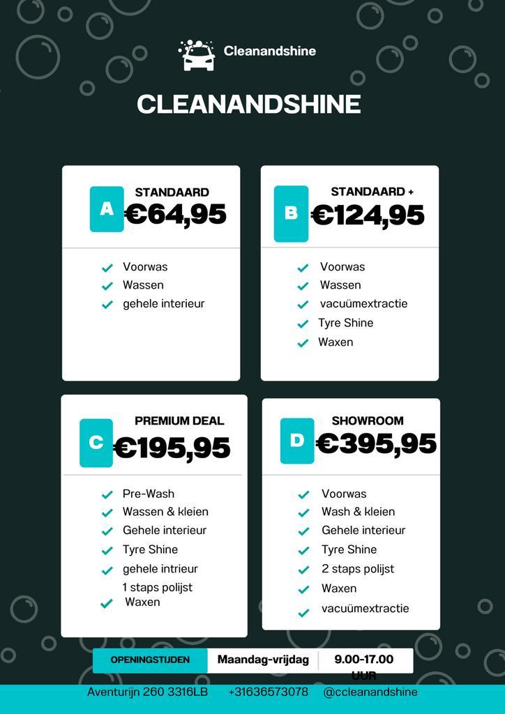 Auto Detailen &Polijsten CCleanandshine Showroomkwaliteit, Auto diversen, Auto-accessoires, Ophalen of Verzenden