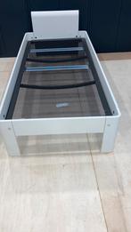 Te koop Auping Auronde wit  90x200 41 hoog, Gebruikt, 90 cm, Eenpersoons, Wit