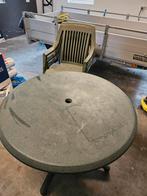 Gratis! Tafel met 4 stoelen, Ophalen, Gebruikt, Rechthoekig