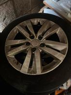 Peugeot 308 velgen met zomerband, Ophalen, Gebruikt, Banden en Velgen, 17 inch