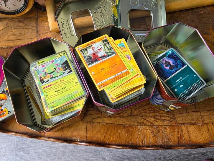 Bulk (800+) Pokémon kaarten, Hobby en Vrije tijd, Verzamelkaartspellen | Pokémon, Gebruikt, Meerdere kaarten, Ophalen of Verzenden