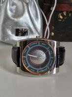 Retro Horloge Dolce & Gabbana, Sieraden, Tassen en Uiterlijk, Horloges | Heren, Overige merken, Leer, Staal, Polshorloge