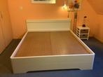 Tweepersoons bed 1.90x1.60 vintage, Huis en Inrichting, Ophalen, Gebruikt, Vintage, Tweepersoons