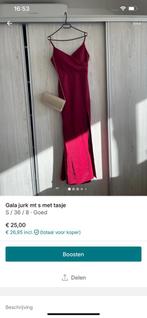 Gala jurk mt s, Kleding | Dames, Gelegenheidskleding, Galajurk, Ophalen of Verzenden, Maat 36 (S), Gedragen