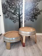Wijnvat tafel, Huis en Inrichting, 45 tot 60 cm, Minder dan 55 cm, Rond, Nieuw