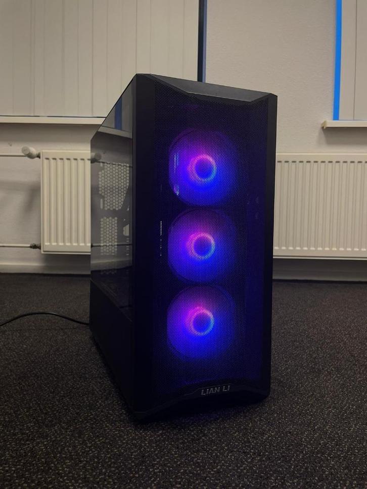 Lian Li | game pc | 5060 ti | Watercooling | i5 10600K | SSD, Computers en Software, Desktop Pc's, Zo goed als nieuw, 4 Ghz of meer