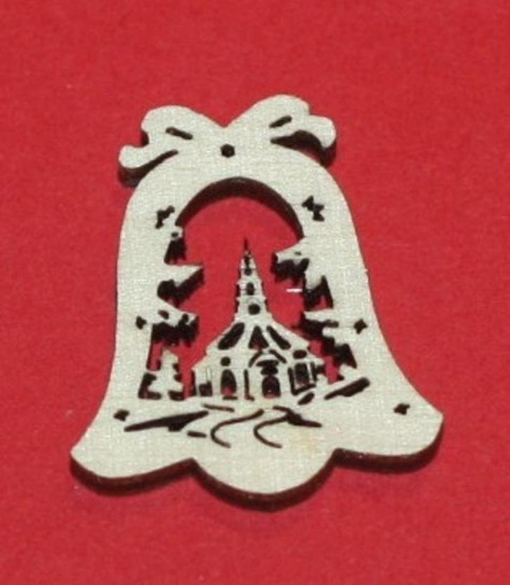 Kerstklok 24-26-27 mm, Diversen, Kerst, Nieuw, Ophalen of Verzenden