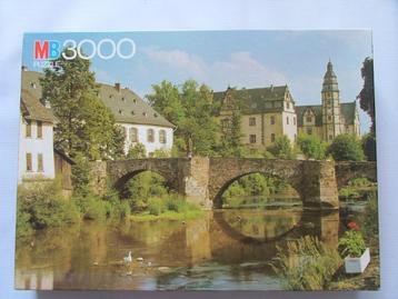Nieuw! MB legpuzzel 3000 st. Hadamar Hessen 122x89 cm beschikbaar voor biedingen