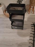 Ikea Voorraad Kar - Donkergrijs - 100% OK!, Ophalen, Overige typen, Zo goed als nieuw, Minder dan 100 cm