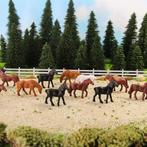Modelspoor Paarden Poppetjes H0 HO Figuurtjes Dieren Paard, Hobby en Vrije tijd, Modeltreinen | H0, Verzenden, Nieuw, Gelijkstroom of Wisselstroom