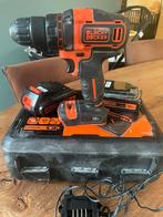 Black & Decker Schroefmachine met Accu's, Ophalen, Gebruikt, Variabele snelheid, Boor- en Schroefmachine