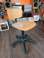 Vintage Industriële Werkstoel / 431, Huis en Inrichting, Ophalen, Gebruikt, Bureaustoel