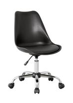 Bureaustoel - paar maanden oud, Ophalen, Zo goed als nieuw, Zwart, Bureaustoel