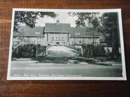 N29 - Assen - Port Natal - 1938? - Mooi, Verzamelen, Ansichtkaarten | Nederland, Drenthe, 1920 tot 1940, Ophalen of Verzenden