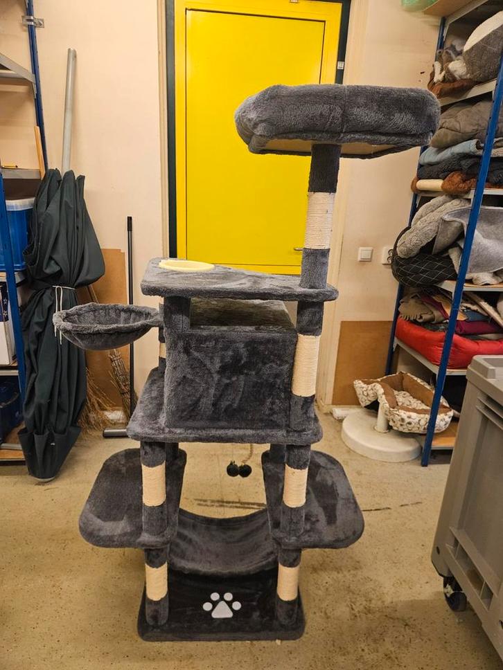 Grote krabpaal, Dieren en Toebehoren, Krabmeubelen, Zo goed als nieuw, Krabpaal, Ophalen