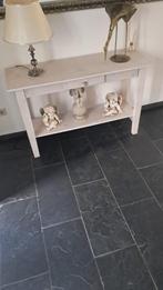 Leuke rivièra style river style side table / muurtafel, Ophalen, Zo goed als nieuw, Minder dan 10 m²
