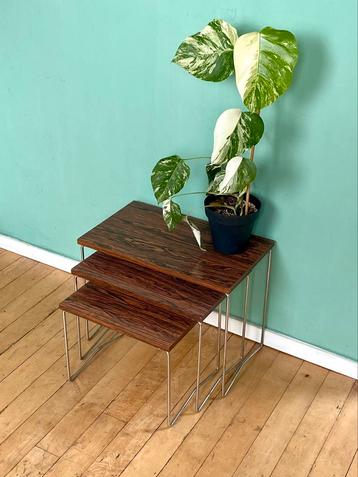 Midcentury Brabantia Mimiset / vintage nesting tables retro beschikbaar voor biedingen