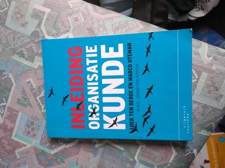 Loek ten Berge - Inleiding organisatiekunde, Boeken, Wetenschap, Zo goed als nieuw, Ophalen of Verzenden