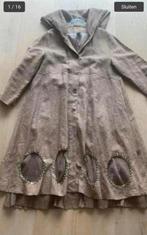 Art jas one size nieuwstaat linnen, Bruin, Ophalen of Verzenden, Zo goed als nieuw, Jasje