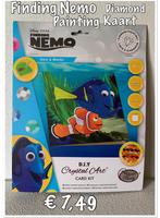Diamond painting: Nemo, Verzamelen, Disney, Ophalen of Verzenden, Overige figuren, Nieuw, Beeldje of Figuurtje