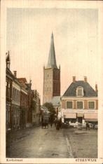 Kerkstraat- Steenwijk, Verzamelen, Ansichtkaarten | Nederland, Ophalen of Verzenden, Voor 1920, Gelopen, Overijssel