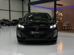 Peugeot 208 Allure BLACKEDITION Aut. 100 PK Navi Leder Led C, Auto's, 1195 kg, Gebruikt, Zwart, Zwart