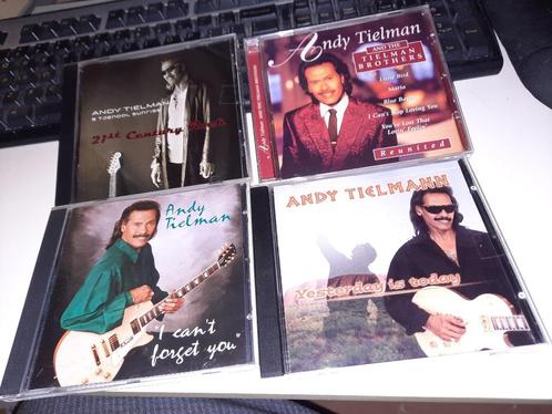 4X CD Andy Tielman, Cd's en Dvd's, Cd's | Pop, Gebruikt, 1960 tot 1980, Ophalen