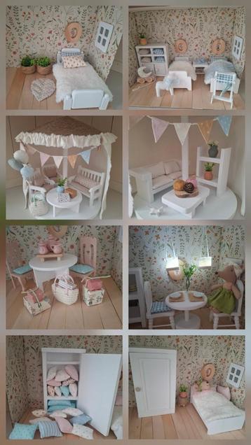 Poppenhuis meubeltjes en accessoires, diversen, muizenhuis  beschikbaar voor biedingen