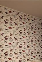 Vlinder behang, Vlinder, 10 tot 25 m², Roze, Ophalen