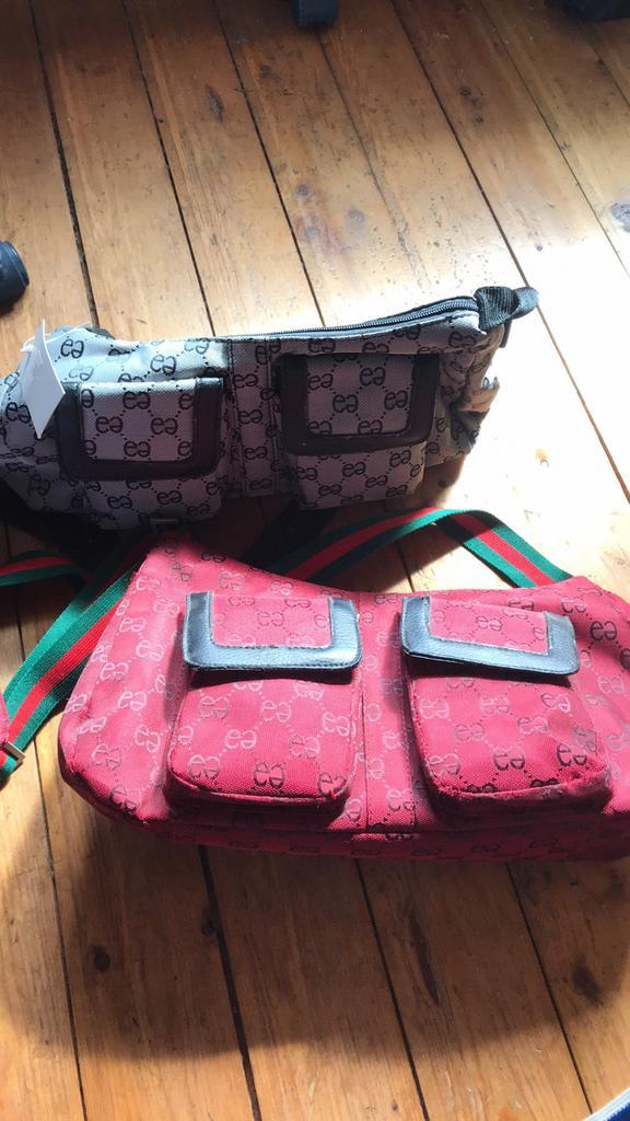 Rode Handtas / Schoudertas - Gucci Lookalike, Sieraden, Tassen en Uiterlijk, Tassen | Damestassen, Nieuw, Schoudertasje, Rood