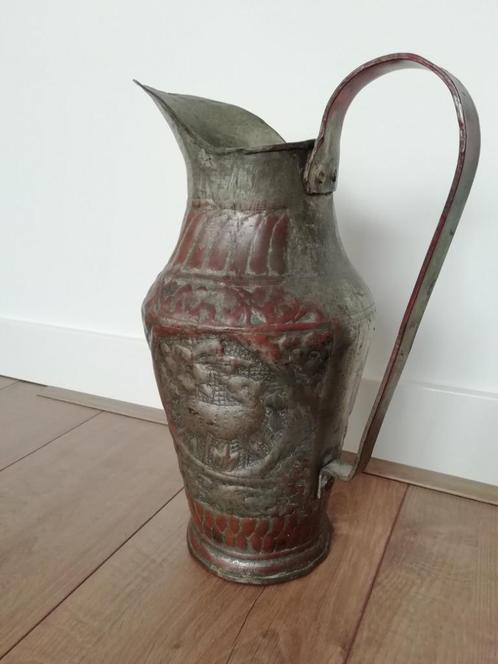 Antieke Turkse schenk kan met afbeelding van lam, Antiek en Kunst, Antiek | Keukenbenodigdheden, Ophalen