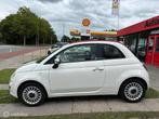 Fiat 500 1.2 Pop|PDC|CABRIO|AIRCO, Auto's, Euro 5, Gebruikt, 4 cilinders, Wit