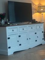 Mexicaans Grenen Dressoir, Ophalen, Gebruikt, 200 cm of meer, Met lade(s)