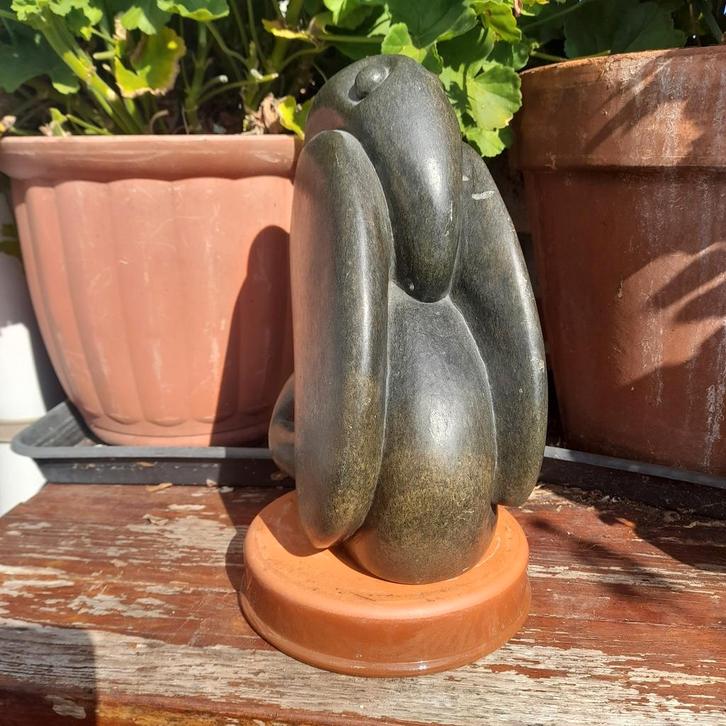 Stenen Vogel Sculptuur, Antiek en Kunst, Kunst | Beelden en Houtsnijwerken, Ophalen of Verzenden