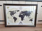 Wereldkaart, Ophalen, Zo goed als nieuw, Hout