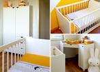 Babykamer compleet wit mdf (vintage), Kinderen en Baby's, Kinderkamer | Complete kinderkamers, Jongetje of Meisje, Zo goed als nieuw