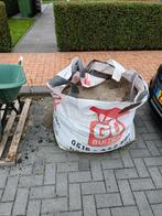 Gratis +- 1/2 kuub wit zand., Ophalen, Zo goed als nieuw, Ophoogzand