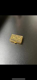 Toledo Damascene pillendoosje met 24k goud, Antiek en Kunst, Curiosa en Brocante, Ophalen of Verzenden