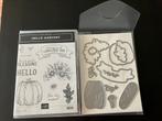 Stampin Up Hello Harvest, Hobby en Vrije tijd, Ophalen of Verzenden, Zo goed als nieuw, EZ-mounted stempel