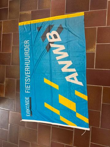 Nylon vlag ANWB fietsverhuurder (Nr: 2015) beschikbaar voor biedingen