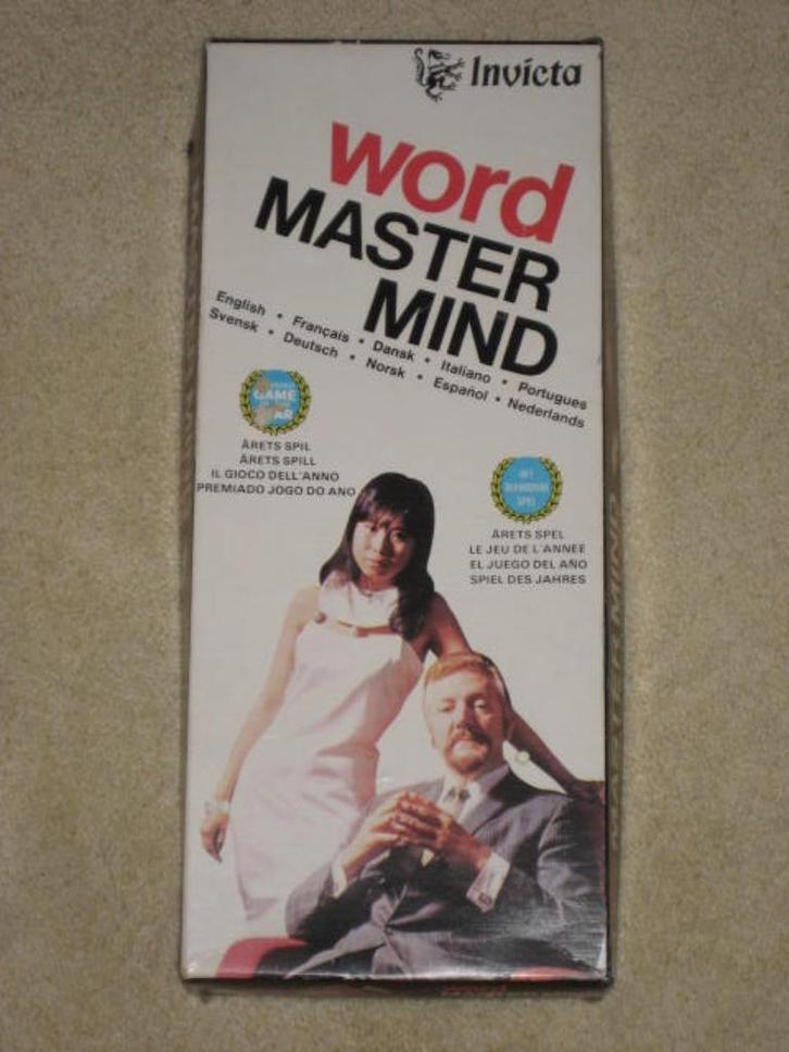 Woord mastermind van Invicta, jaren '70, Hobby en Vrije tijd, Gezelschapsspellen | Bordspellen, Gebruikt, Ophalen of Verzenden