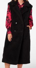 Lange Teddy Bodywarmer Miljuscha, Miljuscha, Zwart, Nieuw, Ophalen of Verzenden