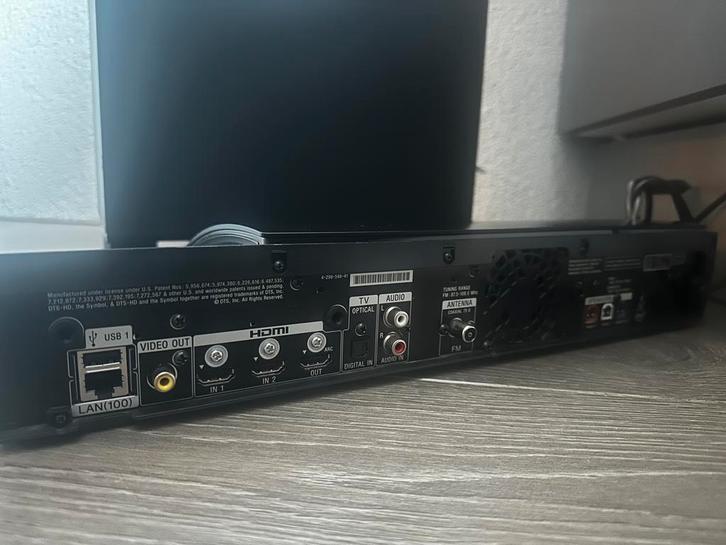 Home cinema set. Sony Blu-ray Speler met Afstandsbediening, Audio, Tv en Foto, Blu-ray-spelers, Zo goed als nieuw, Sony, 3D, Ophalen